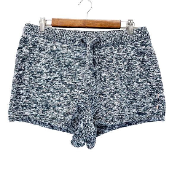 NEW The Upside  Womens L US10 Spacewalker Sweater Shorts Sapphire Blue Space Dye - Picture 1 of 12